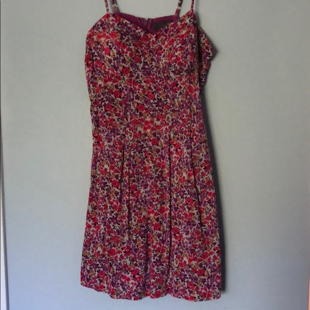 Floral print dress